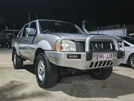 2005 Nissan Navara D22 S2 ST-R Silver 5 Speed Manual Utility Clontarf Redcliffe Area Preview