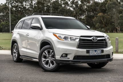 2015 Toyota Kluger GSU55R GXL (4x4) Crystal Pearl 6 Speed Automatic Wagon Oakleigh Monash Area Preview