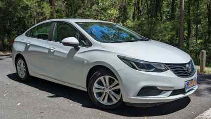 2017 Holden Astra BL MY17 LS  White 6 Speed Sports Automatic Sedan Springwood Logan Area Preview