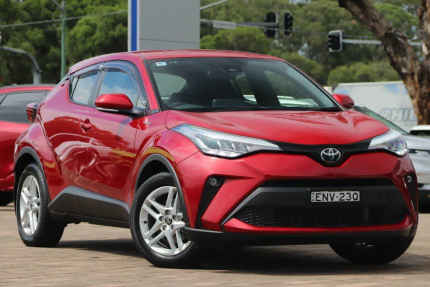 2021 Toyota C-HR NGX50R GXL S-CVT AWD Red 7 Speed Constant Variable SUV Warwick Farm Liverpool Area Preview