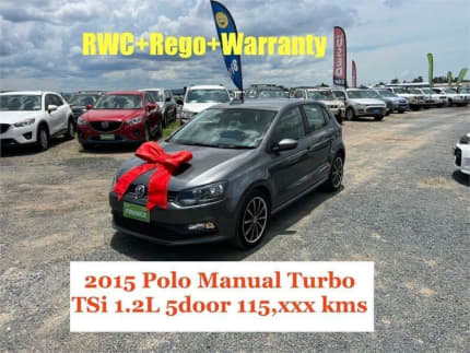 2015 Volkswagen Polo 6R MY15 66 TSI Trendline Grey 5 Speed Manual Hatchback Archerfield Brisbane South West Preview