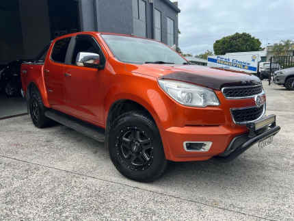 2015 Holden Colorado RG MY15 Storm Crew Cab Orange 6 Speed Sports Automatic Utility Arundel Gold Coast City Preview