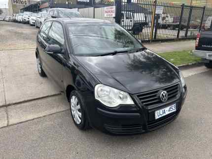 2006 Volkswagen Polo 9N MY06 Upgrade Club Black 4 Speed Automatic Hatchback Hoppers Crossing Wyndham Area Preview