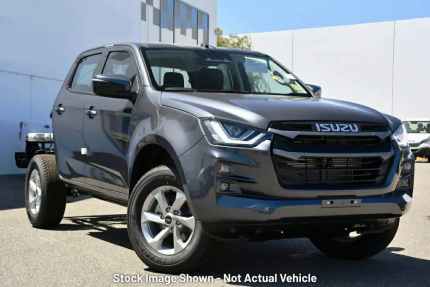 2023 Isuzu D-MAX RG MY23 LS-M Crew Cab Obsidian Grey 6 Speed Sports Automatic Cab Chassis Osborne Park Stirling Area Preview