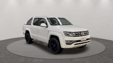 2018 Volkswagen Amarok 2H MY18 V6 TDI 550 Highline White 8 Speed Automatic Dual Cab Utility Morningside Brisbane South East Preview