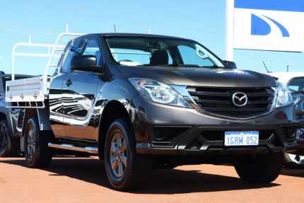2018 Mazda BT-50 UR0YG1 XT Freestyle Brown 6 Speed Manual Cab Chassis Wangara Wanneroo Area Preview