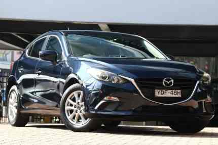 2014 Mazda 3 BM5478 Maxx SKYACTIV-Drive Blue 6 Speed Sports Automatic Hatchback Stanmore Marrickville Area Preview