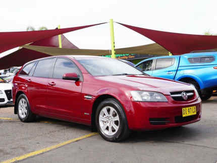 2010 Holden Commodore VE MY10 Omega Sportwagon Red 6 Speed Sports Automatic Wagon Minchinbury Blacktown Area Preview