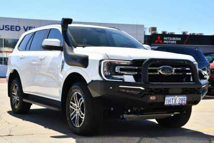 2022 Ford Everest UB 2022.00MY Trend Arctic White 10 Speed Sports Automatic SUV Victoria Park Victoria Park Area Preview