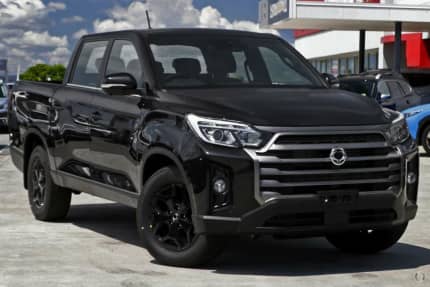 2023 Ssangyong Musso Q261 MY24 Ultimate Crew Cab XLV Black 6 Speed Sports Automatic Utility Elsternwick Glen Eira Area Preview