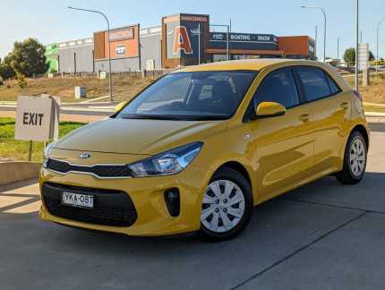 2019 Kia Rio YB MY20 S Yellow 4 Speed Sports Automatic Hatchback Kelso Bathurst City Preview
