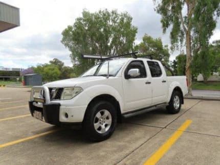 2007 Nissan Navara D40 ST-X White 6 Speed Manual Utility Coopers Plains Brisbane South West Preview