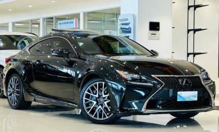 2018 Lexus RC ASC10R RC300 F Sport Black 8 Speed Sports Automatic Coupe Hoppers Crossing Wyndham Area Preview