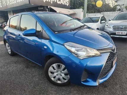 2015 Toyota Yaris NCP130R Ascent Blue 5 Speed Manual Hatchback Coorparoo Brisbane South East Preview