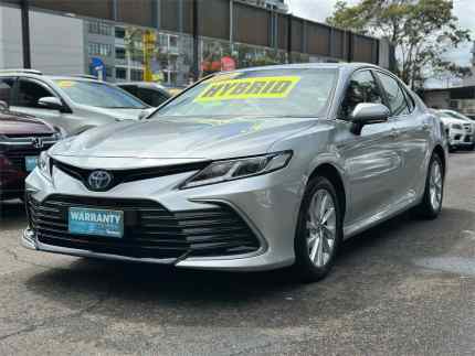 2021 Toyota Camry Axvh70R Ascent (Hybrid) Silver Continuous Variable Sedan Homebush Strathfield Area Preview