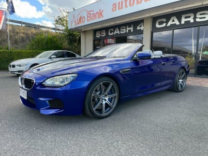 2014 BMW M6 F12 San Marino Blue 7 Speed Auto Direct Shift Convertible Wacol Brisbane South West Preview