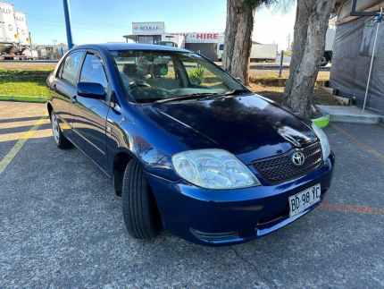 2003 Toyota Corolla ZZE122R Ascent Blue 4 Speed Automatic Sedan Lansvale Liverpool Area Preview