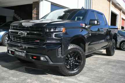 2021 Chevrolet Silverado MY21 1500 LT Trail Boss Black 10 Speed Automatic Crew Cab Utility North Narrabeen Pittwater Area Preview