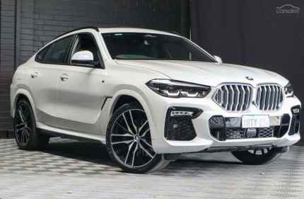 2020 BMW X6 G06 xDrive30d Coupe Steptronic M Sport White 8 Speed Sports Automatic Wagon Canning Vale Canning Area Preview