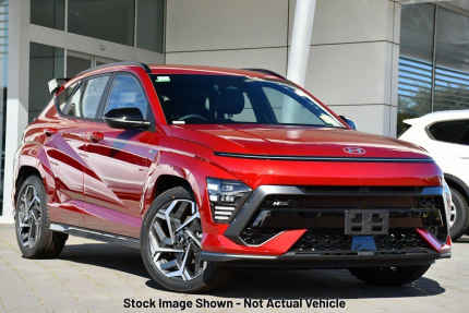 2023 Hyundai Kona SX2.V1 MY24 N Line 2WD Ultimate Red 1 Speed Constant Variable Wagon Elsternwick Glen Eira Area Preview