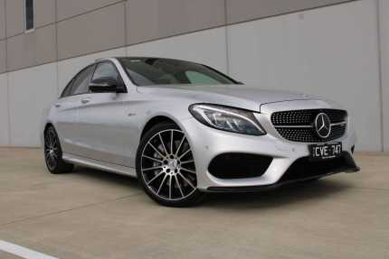 2016 Mercedes-Benz C-Class W205 807MY C43 AMG 9G-Tronic 4MATIC Indium Silver 9 Speed Pakenham Cardinia Area Preview
