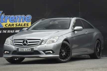 2009 Mercedes-Benz E-Class C207 E500 7G-Tronic Elegance Grey 7 Speed Sports Automatic Coupe Campbelltown Campbelltown Area Preview