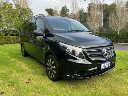 2023 Mercedes-Benz Evito Tourer 447 MY22 129 MWB Black 1 Speed Reduction Gear Wagon Hazelmere Swan Area Preview