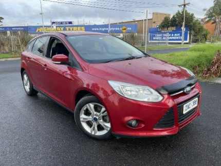 2012 Ford Focus LW Trend PwrShift Red 6 Speed Sports Automatic Dual Clutch Sedan Moorabbin Kingston Area Preview