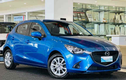 2018 Mazda 2 DJ2HAA Maxx SKYACTIV-Drive Blue 6 Speed Sports Automatic Hatchback Hoppers Crossing Wyndham Area Preview