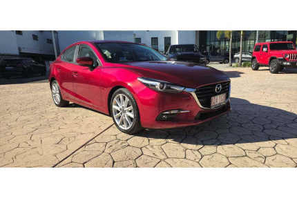 2018 Mazda 3 BN5238 SP25 SKYACTIV-Drive GT Red 6 Speed Sports Automatic Sedan Southport Gold Coast City Preview