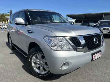 2013 Nissan Patrol Y62 TI Silver 7 Speed Sports Automatic Wagon Bungalow Cairns City Preview