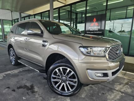 2021 Ford Everest UA II 2021.25MY Titanium Gold 10 Speed Sports Automatic SUV Bungalow Cairns City Preview