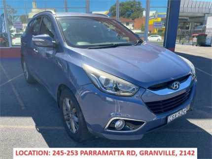 2013 Hyundai ix35 LM3 MY14 SE Blue 6 Speed Sports Automatic Wagon Granville Parramatta Area Preview