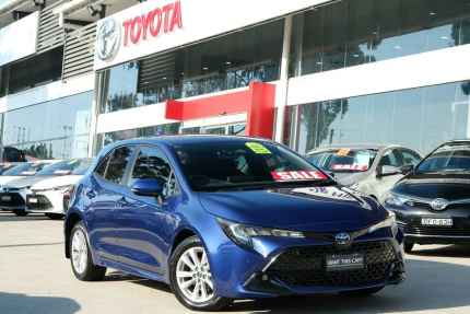2023 Toyota Corolla ZWE219R SX E-CVT Hybrid Blue 10 Speed Constant Variable Hatchback Hybrid Castle Hill The Hills District Preview