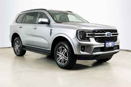 2023 Ford Everest UB MY23.5 Trend (4WD) Silver 10 Speed Automatic SUV Bentley Canning Area Preview