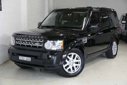 2010 Land Rover Discovery 4 Series 4 10MY TdV6 CommandShift Black 6 Speed Sports Automatic Wagon Castle Hill The Hills District Preview