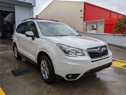 2015 Subaru Forester S4 MY15 2.0D-L White Constant Variable Wagon Taren Point Sutherland Area Preview