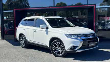2018 Mitsubishi Outlander ZL MY18.5 Exceed AWD White 6 Speed Sports Automatic Wagon Wantirna Knox Area Preview