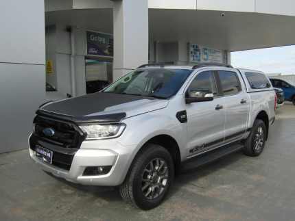 2018 Ford Ranger PX MkII MY18 FX4 Special Edition Silver 6 Speed Automatic Double Cab Pick Up Bundaberg Central Bundaberg City Preview