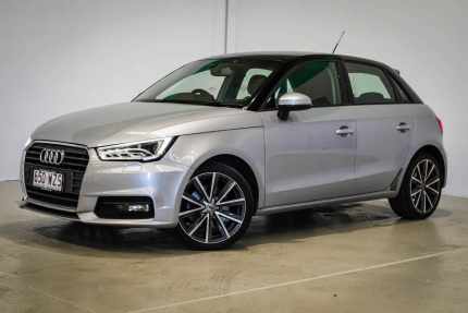 2016 Audi A1 8X MY17 Sport Sportback S Tronic Silver 7 Speed Sports Automatic Dual Clutch Hatchback Eagle Farm Brisbane North East Preview