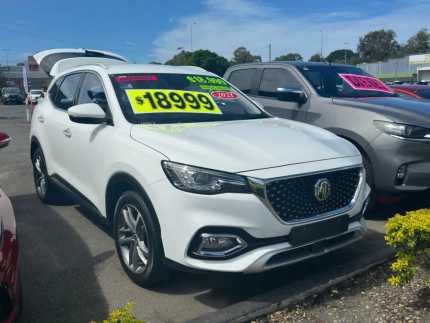 2020 MG HS SAS23 MY20 Excite DCT FWD White 7 Speed Sports Automatic Dual Clutch Wagon Tweed Heads South Tweed Heads Area Preview
