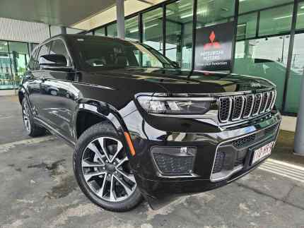 2022 Jeep Grand Cherokee WL MY23 Overland Black 8 Speed Sports Automatic Wagon Bungalow Cairns City Preview