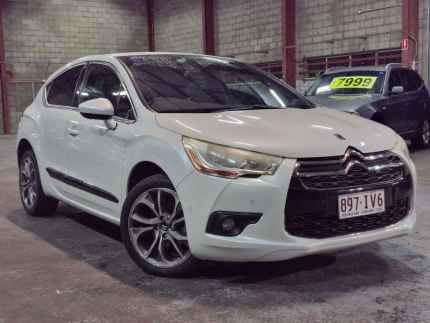 2012 Citroen DS4 F7 MY13 DStyle White 6 Speed Automatic Hatchback Clontarf Redcliffe Area Preview