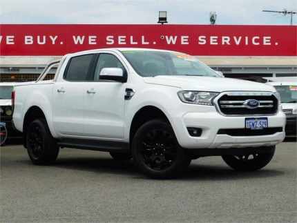 2019 Ford Ranger PX MkIII 2019.00MY XLT White 10 Speed Sports Automatic Double Cab Pick Up Bibra Lake Cockburn Area Preview