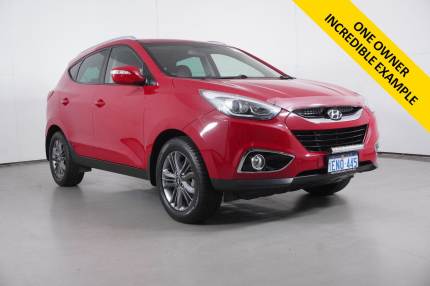 2014 Hyundai ix35 LM Series II SE (FWD) Red 6 Speed Automatic Wagon Bentley Canning Area Preview