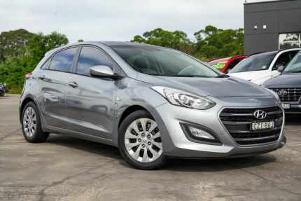 2014 Hyundai i30 GD3 Series II MY16 Active Silver 6 Speed Sports Automatic Hatchback McGraths Hill Hawkesbury Area Preview