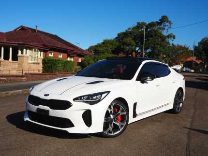2018 KIA Stinger GT (RED LEATHER) only 36000ks all options Haberfield Ashfield Area Preview