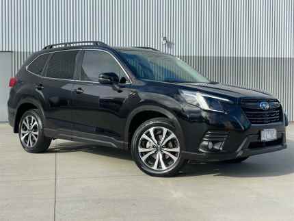 2021 Subaru Forester S5 MY22 2.5i Premium CVT AWD Black 7 Speed Constant Variable Wagon Port Melbourne Port Phillip Preview
