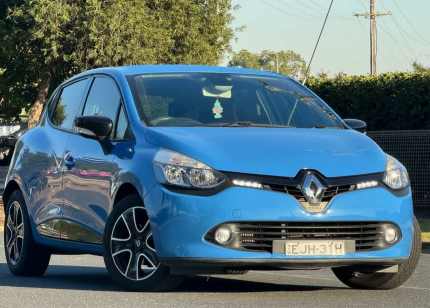 2016 Renault Clio IV B98 Expression EDC Blue 6 Speed Sports Automatic Dual Clutch Hatchback Wodonga Wodonga Area Preview