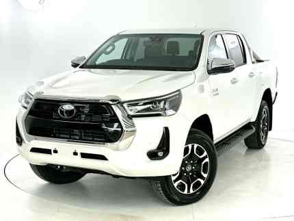 2022 Toyota Hilux GUN126R SR5 Double Cab White 6 Speed Manual Utility Narre Warren Casey Area Preview